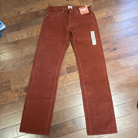 🐸$2🐸Dockers Corduroy Rust Pants - Picture 5 of 7
